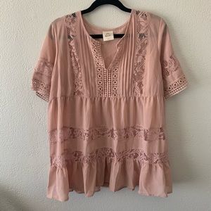 Short sleeve blouse